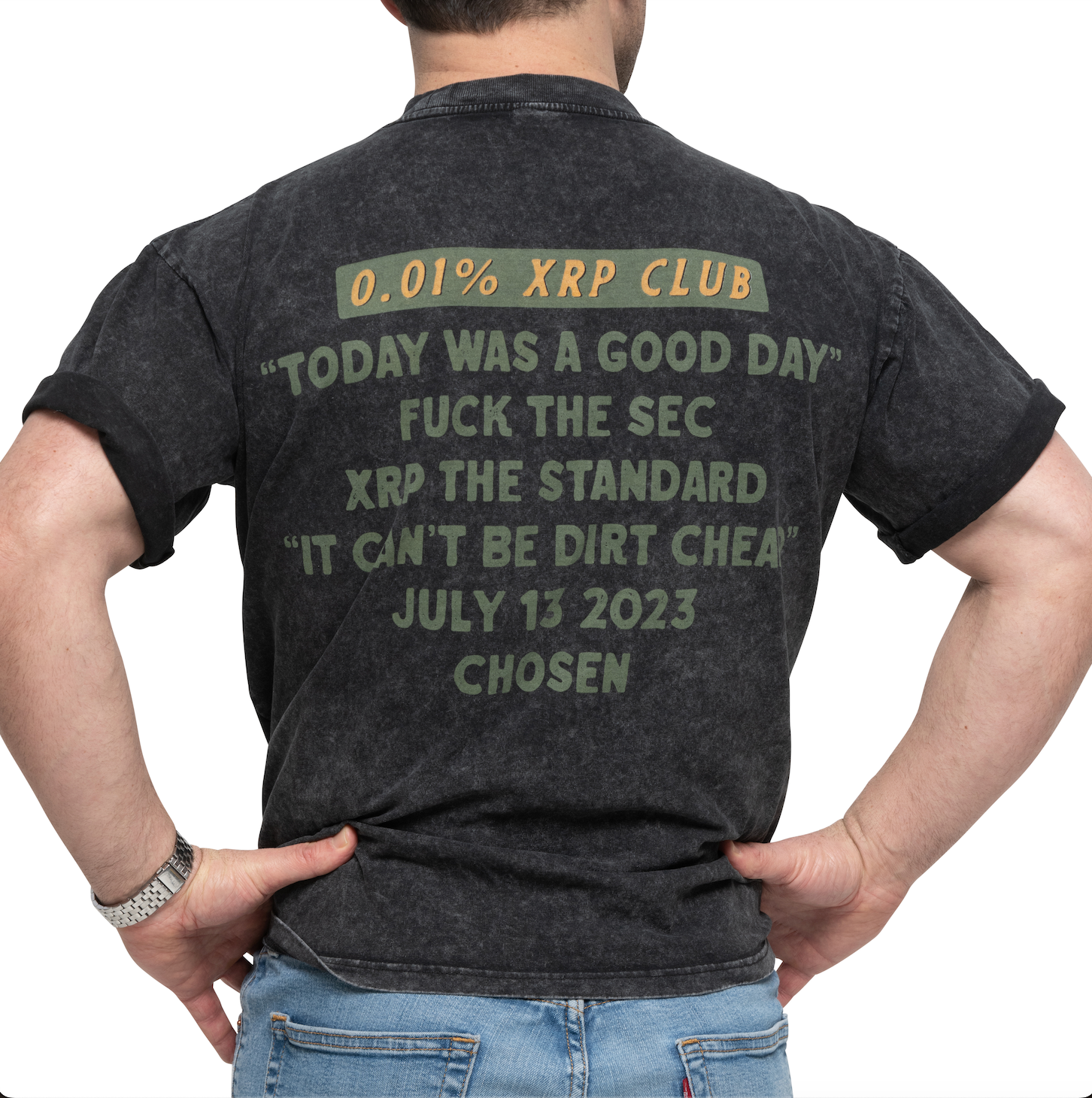 0.01% XRP Club T-Shirt